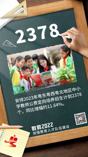 “数”览2022⑤ | 广东加强教育人才队伍建设
