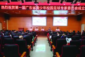 广东省第一届青少年校园足球专家委员会成立