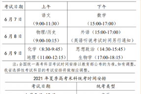 广东2021新高考时间、批次、填报志愿、投档录取规则公布